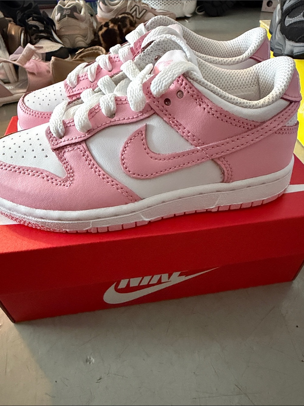 Nike Kids' dunks brand new Low-Top Sneakers - Pink/White